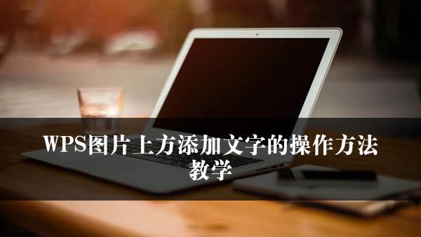 WPS图片上方添加文字的操作方法教学