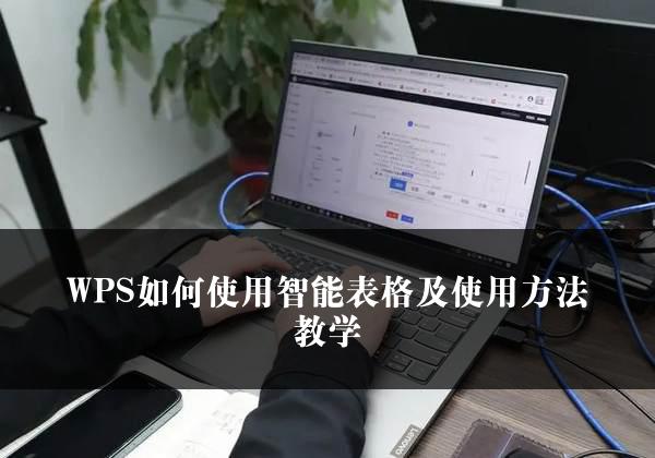 WPS如何使用智能表格及使用方法教学