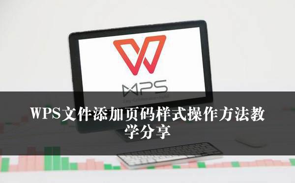 WPS文件添加页码样式操作方法教学分享