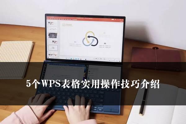 5个WPS表格实用操作技巧介绍