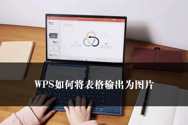 WPS如何将表格输出为图片