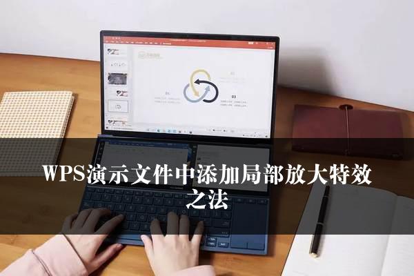 WPS演示文件中添加局部放大特效之法