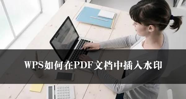 WPS如何在PDF文档中插入水印