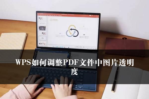 WPS如何调整PDF文件中图片透明度