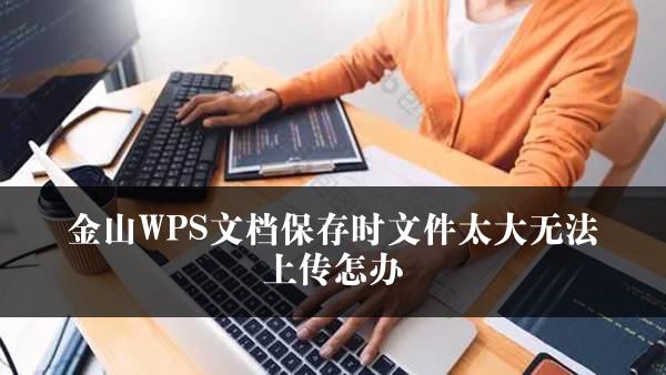 金山WPS文档保存时文件太大无法上传怎办