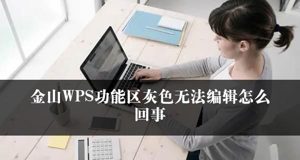 金山WPS功能区灰色无法编辑怎么回事