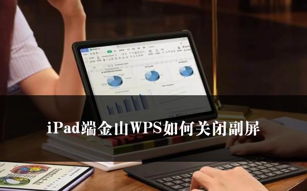 iPad端金山WPS如何关闭副屏