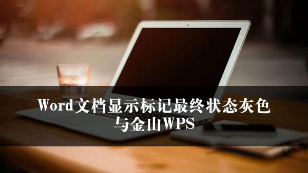 Word文档显示标记最终状态灰色与金山WPS