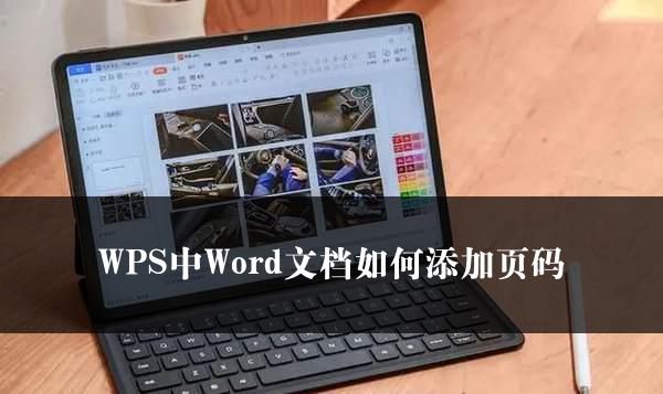 WPS中Word文档如何添加页码