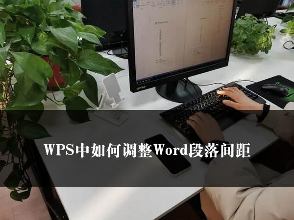 WPS中如何调整Word段落间距