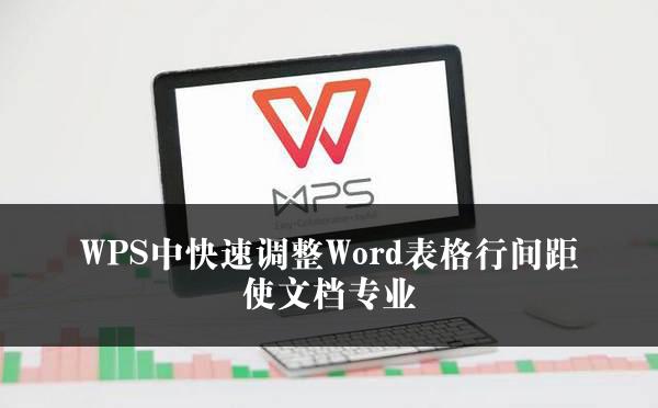 WPS中快速调整Word表格行间距使文档专业